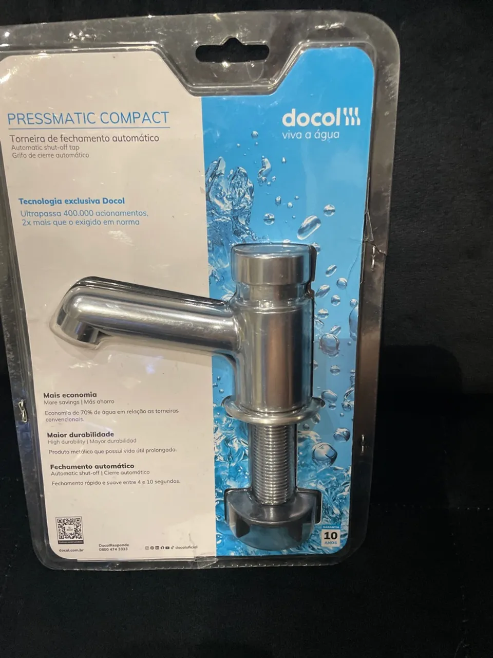 Torneira de fechamento automático Pressmatic Compact Docol