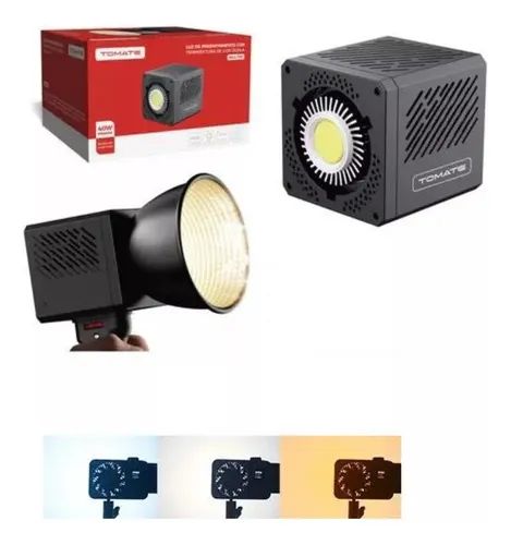 Luz de Preenchimento Cob 40W Tomate MLG-150 - Tomate - Foto 3