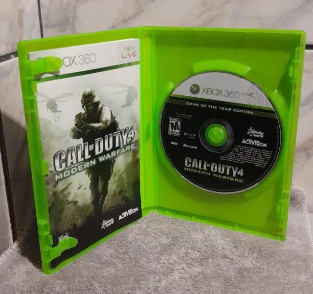 Jogo Original de XBOX 360 Call Of Duty Modern Warfare