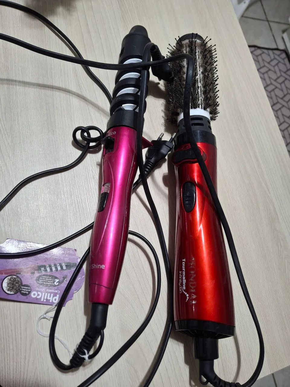 Kit de Acessórios para Cabelo - Modelador e Escova Modeladora