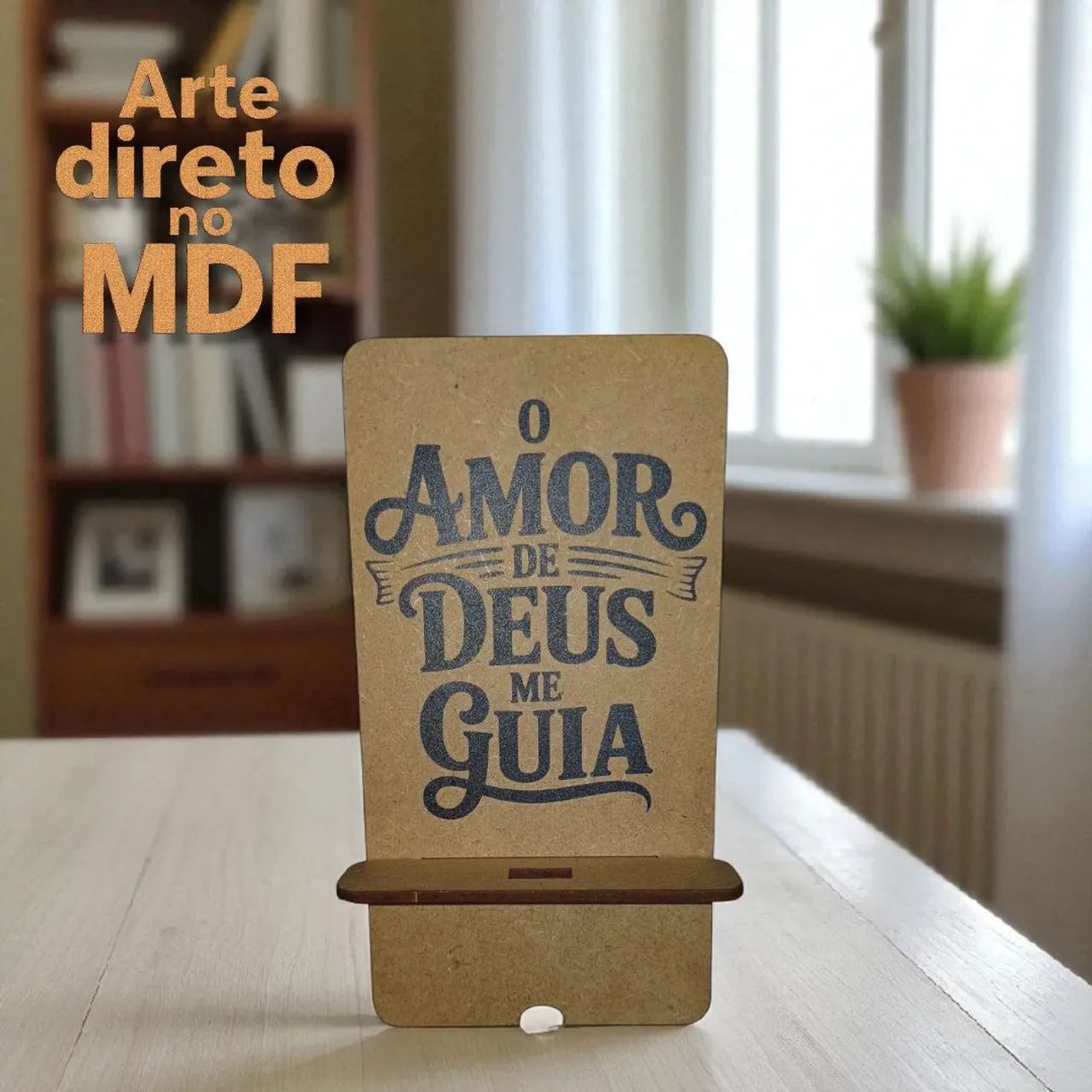 Suporte para Celular em MDF Personalizado  - Foto 2