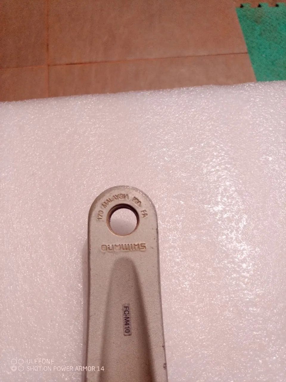 Pedivela Shimano Alívio 170mm - Foto 4