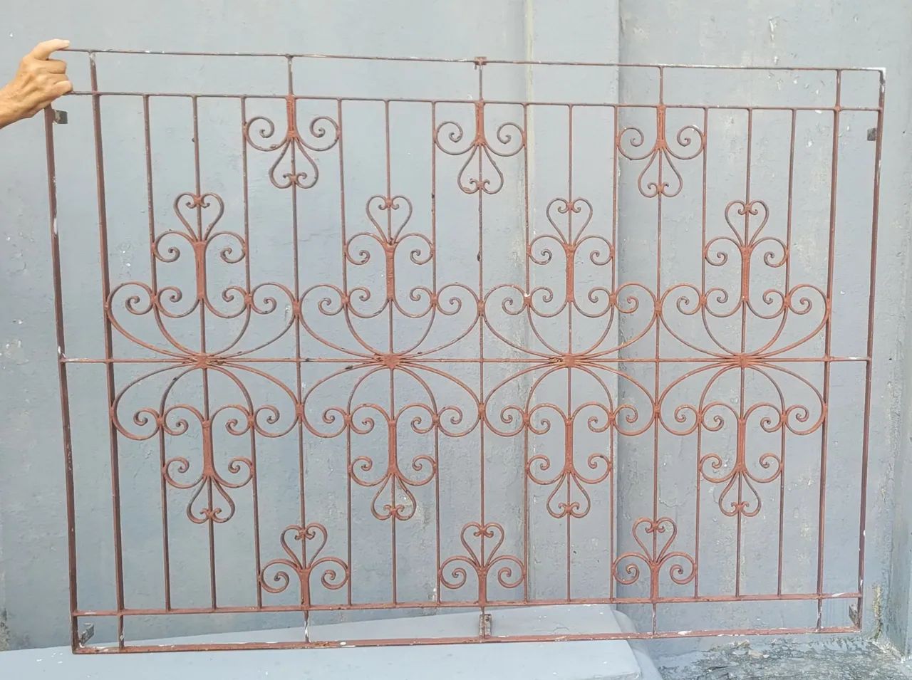 Grade de ferro para janela