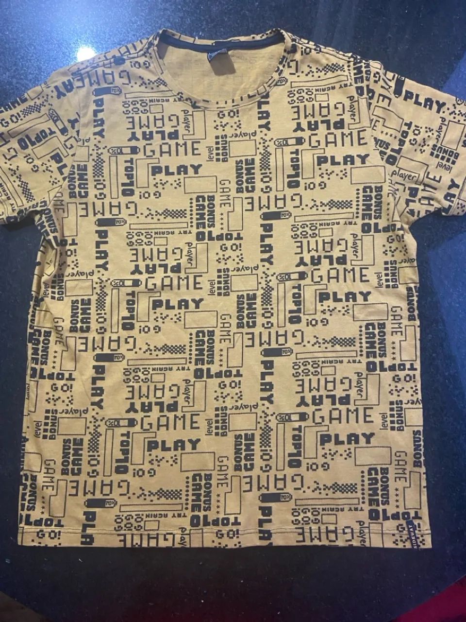 Camiseta Gamer Retrô - Game Over