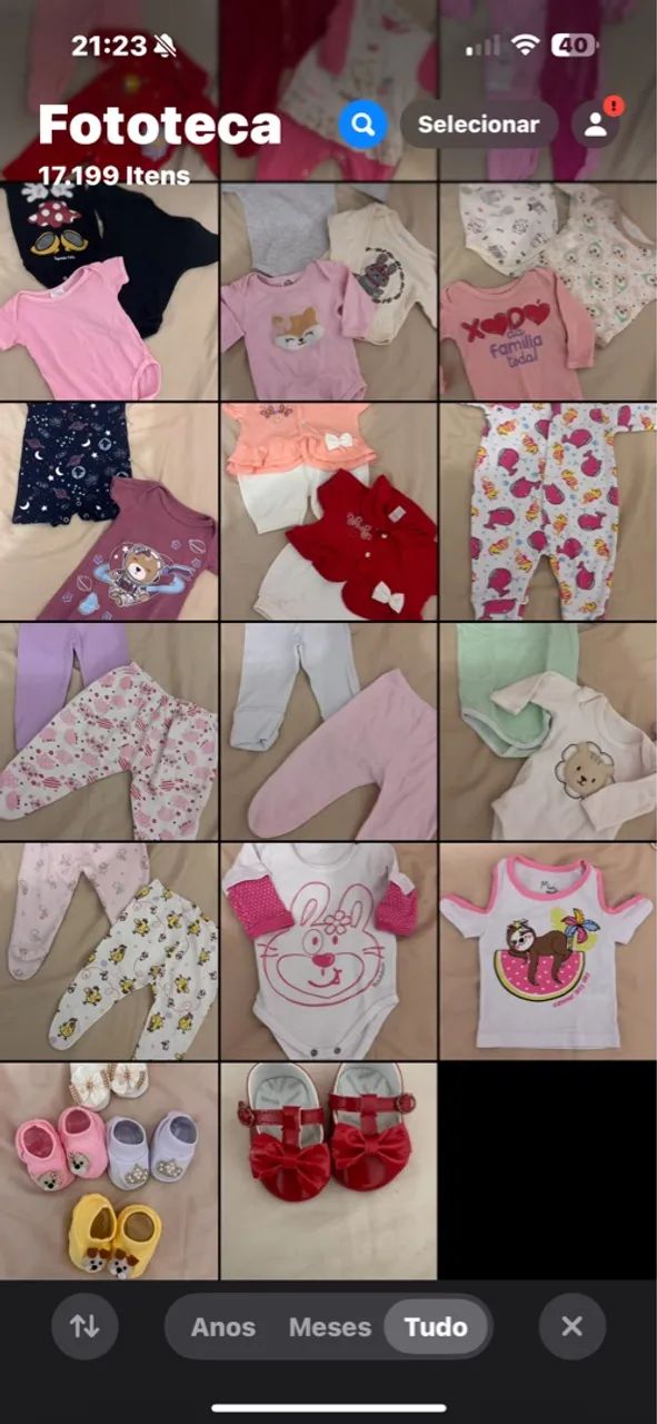 Macacão de bebê com vestido floral - Foto 2