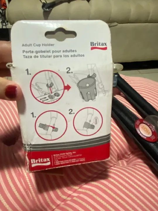Copo Britax - Carrinho de Bebê - Foto 2