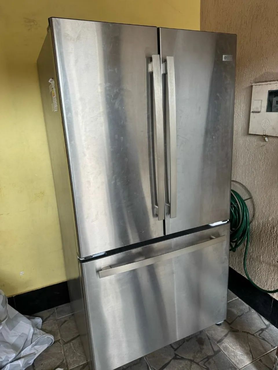 Geladeira Duplex em Aço Inox