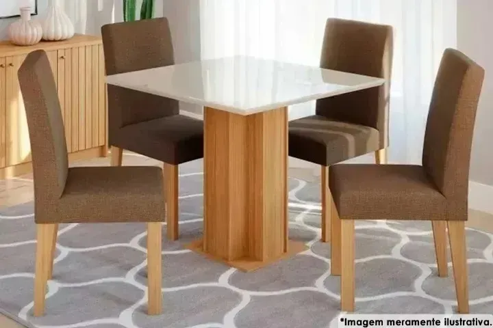 Promoções! Mesa Sophia - Tampo em MDF 25mm