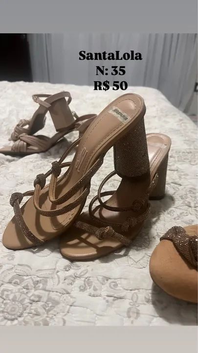 Sandália plataforma feminina - Foto 2