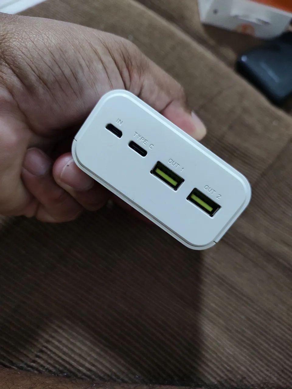 Carregador portátil (30.000mAh) usado  - Foto 4