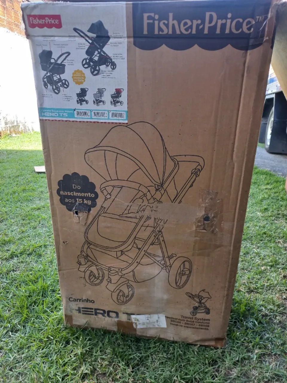 Carrinho bebê Fischer Price Hero TS - Foto 3