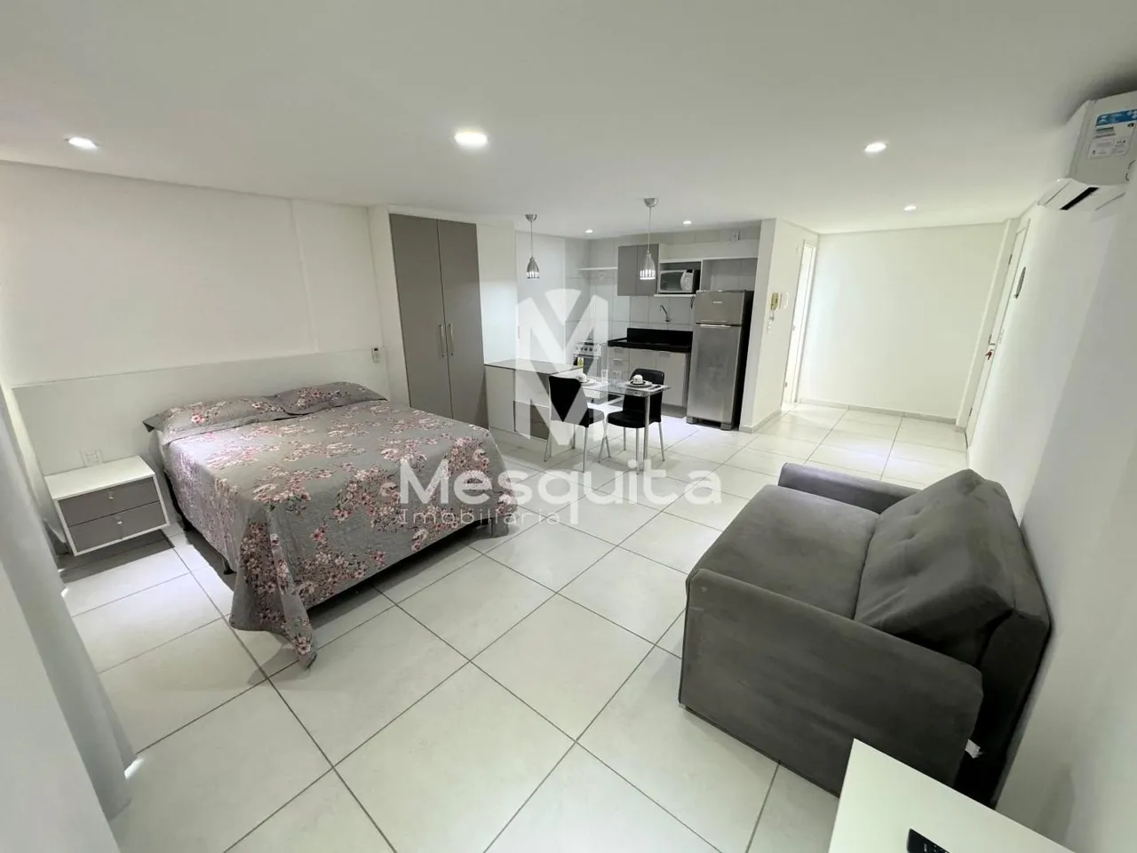 Apartamento para Locação em Cabedelo, Ponta de Campina, 1 dormitório, 1 suíte, 1 banheiro