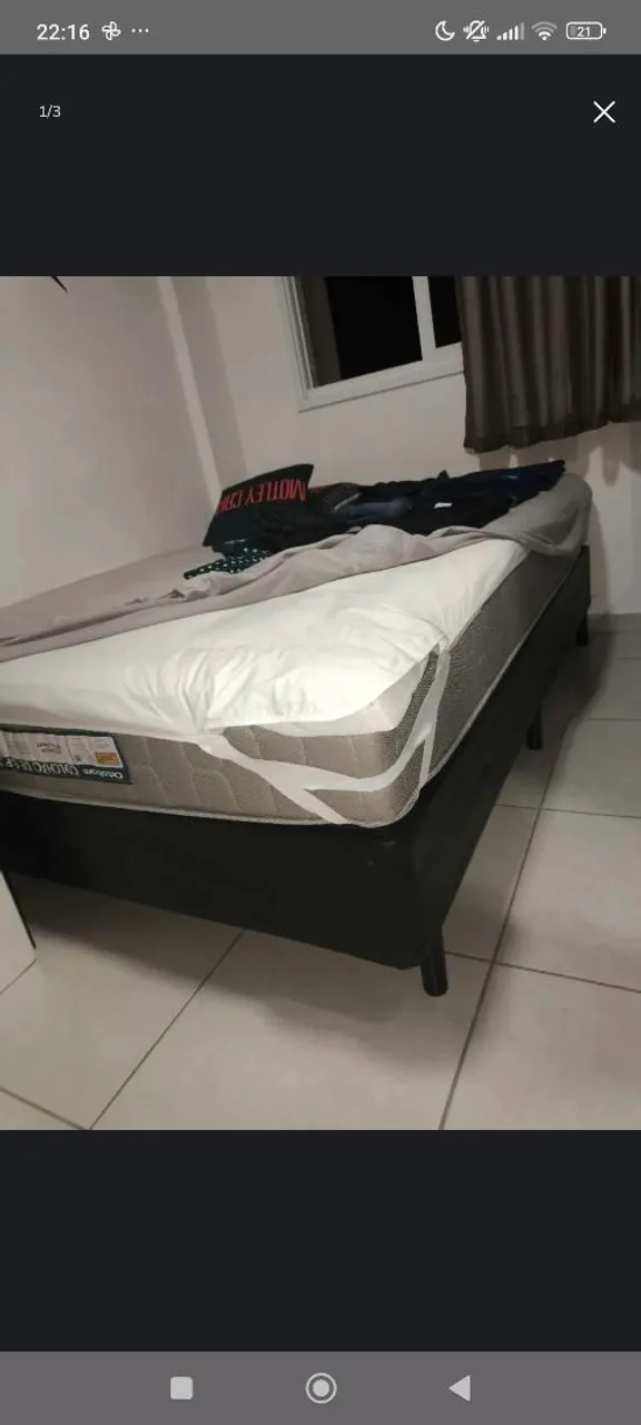 Cama Box Casal Confortável