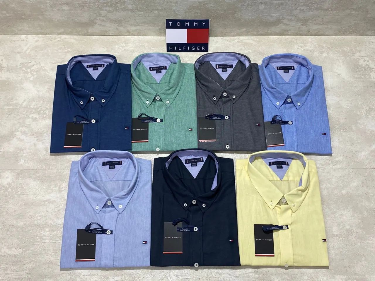 Camisa Social PLUS SIZE Mangas Curtas Ralph Lauren e Tommy Hilfiger - Foto 3