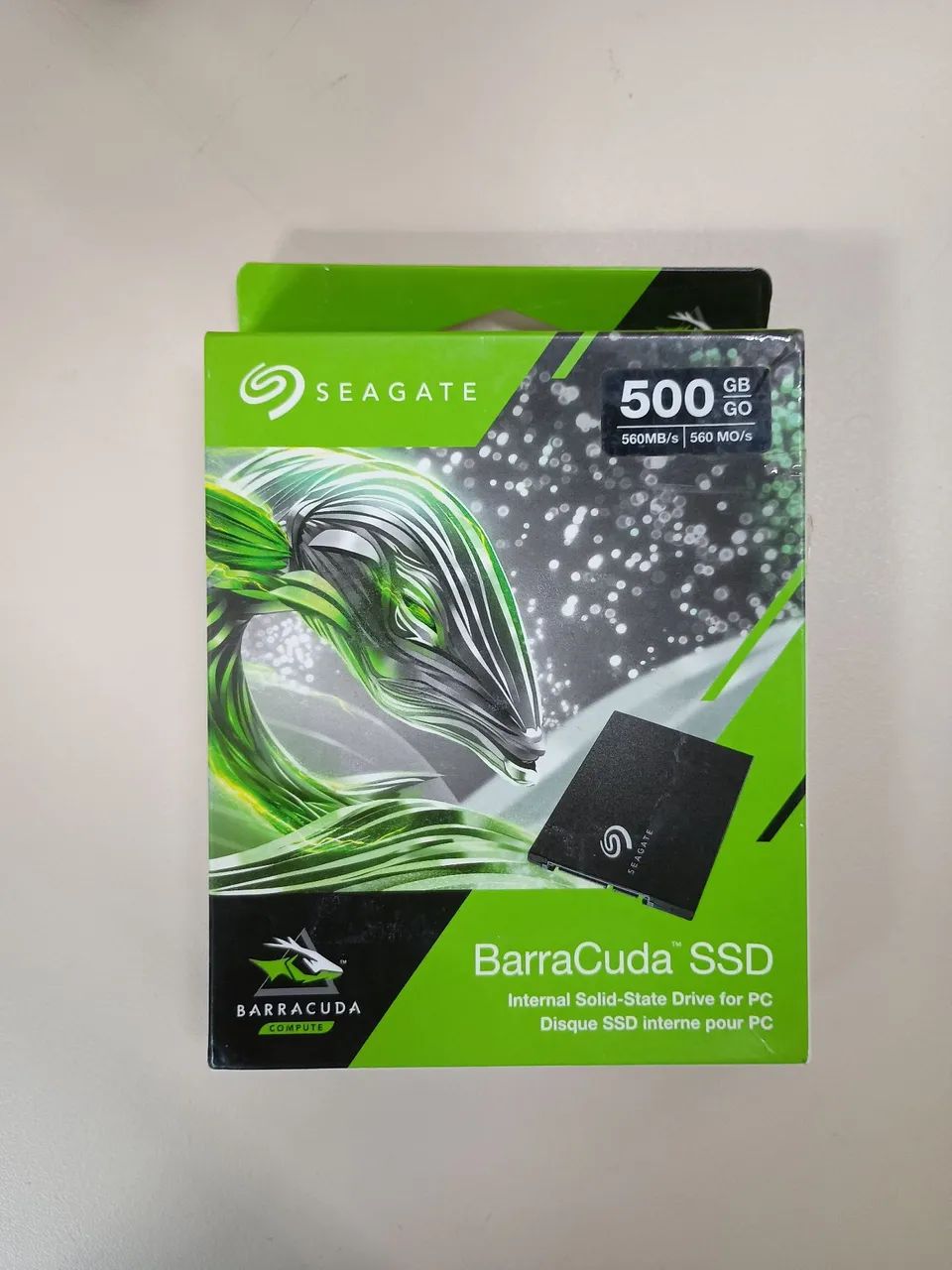 ☆☆新品未開封　BarraCuda　SSD　ZA500CM1A002　500GB SSD Seagate 500Gb Barracuda - Armazenamento - Varjão, João Pessoa