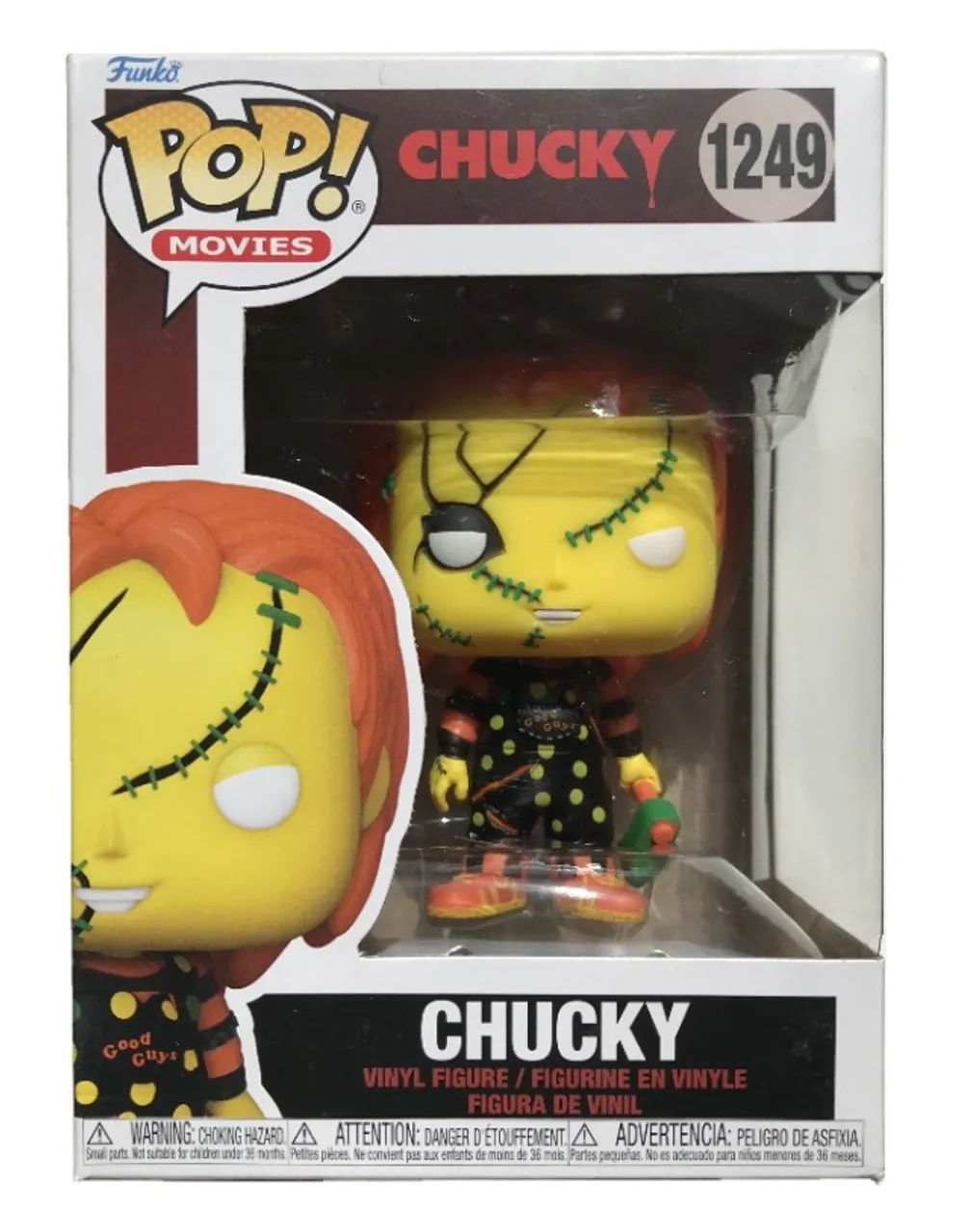 Boneco Funko Pop Chucky Com Machado Vintage Halloween 1249