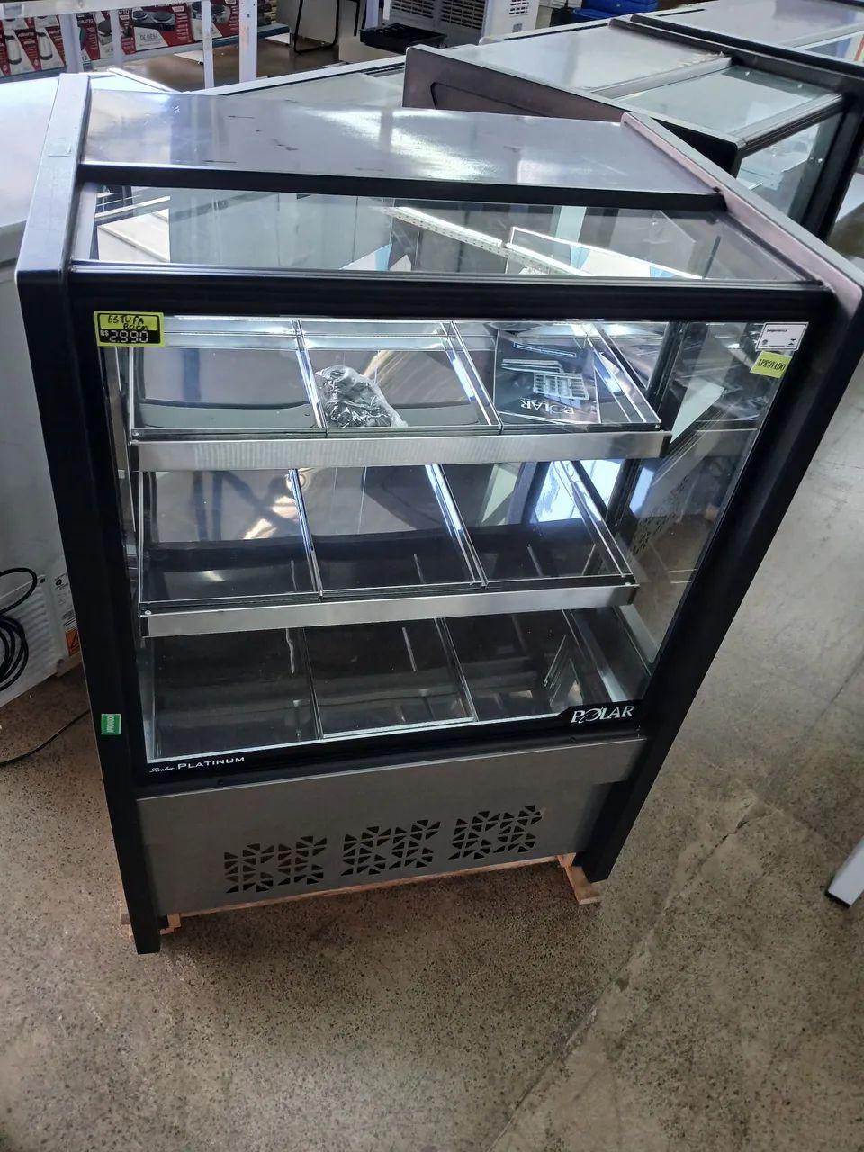 Balcão Estufa 0,80M Polar Preto Platinum  - Foto 3