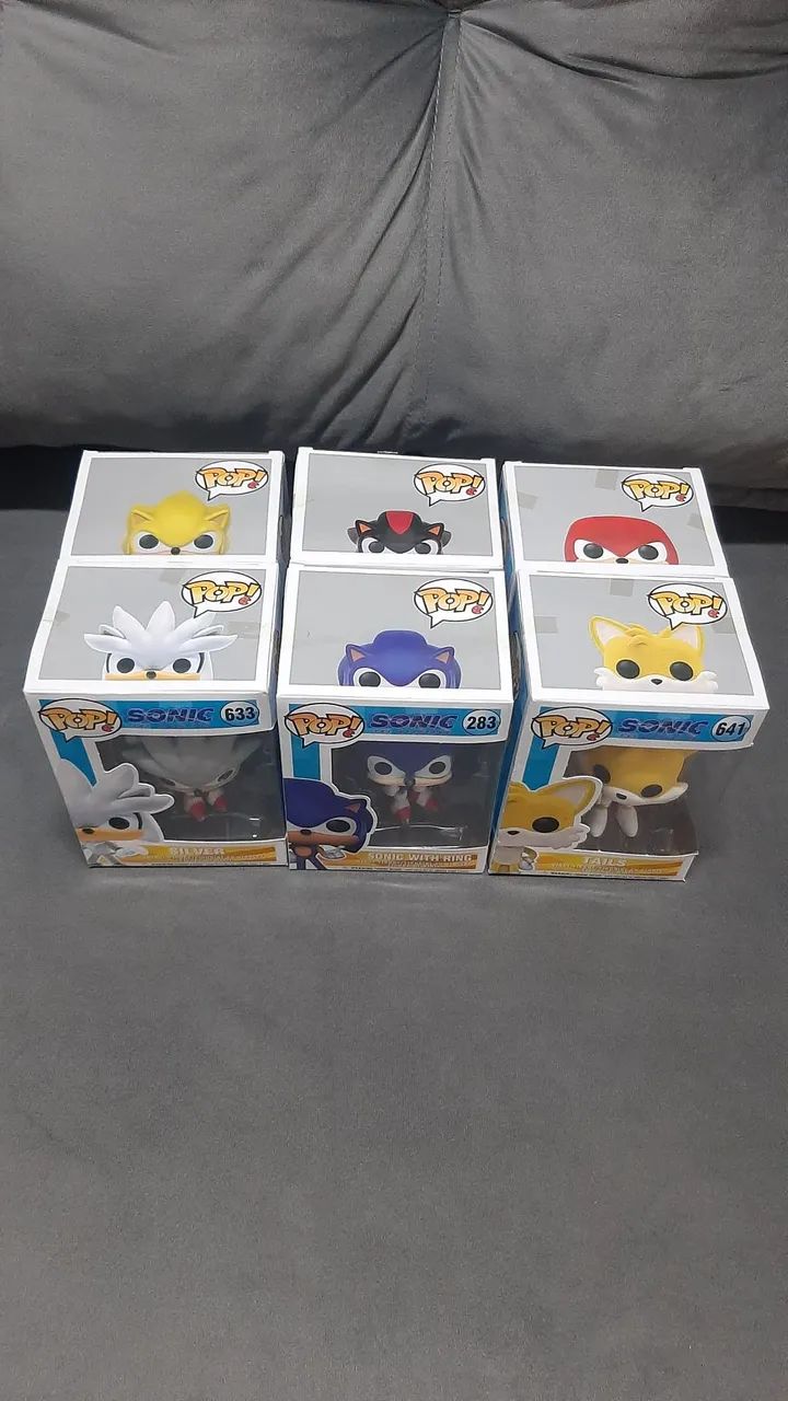 Bonecos Funko Pop Sonic - Coleção Completa - Foto 5
