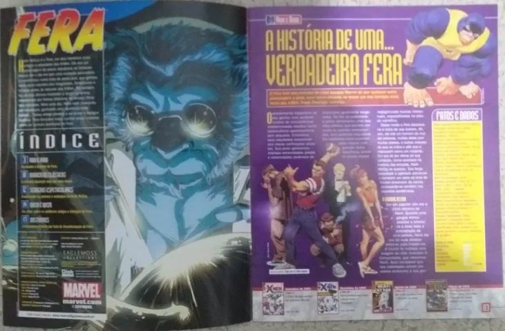 Fera - Coleção de Miniaturas Marvel Eaglemoss n. 16 - Foto 4