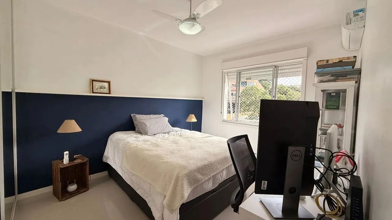Apartamento reformando, 1 quarto, vaga coberta escriturada - Bairro Camaquã - Foto 8