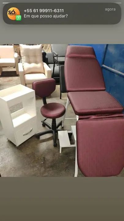 Cadeira reclinável com elevação nas pernas  - Foto 2