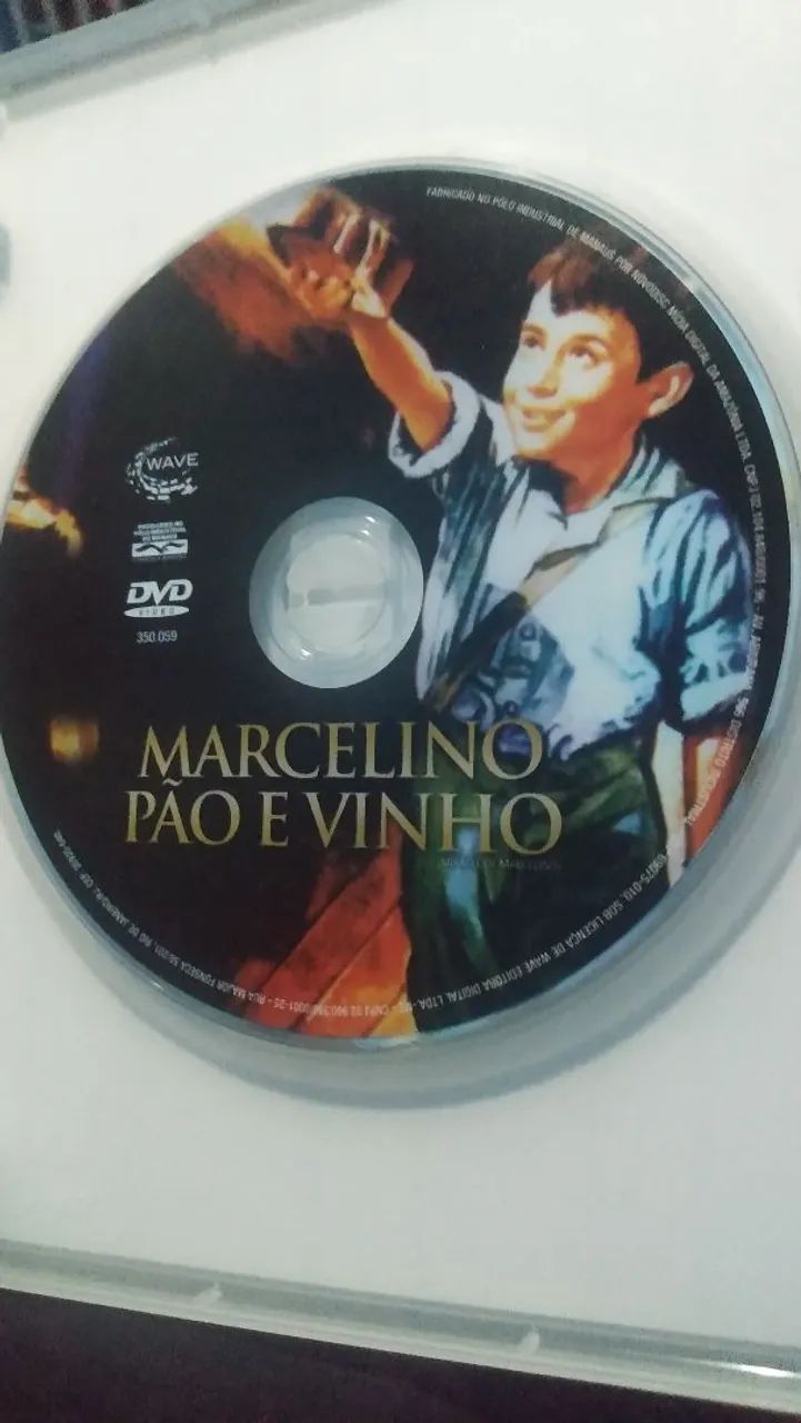 DVD original Marcelino pão e vinho ótimo estado.  - Foto 2