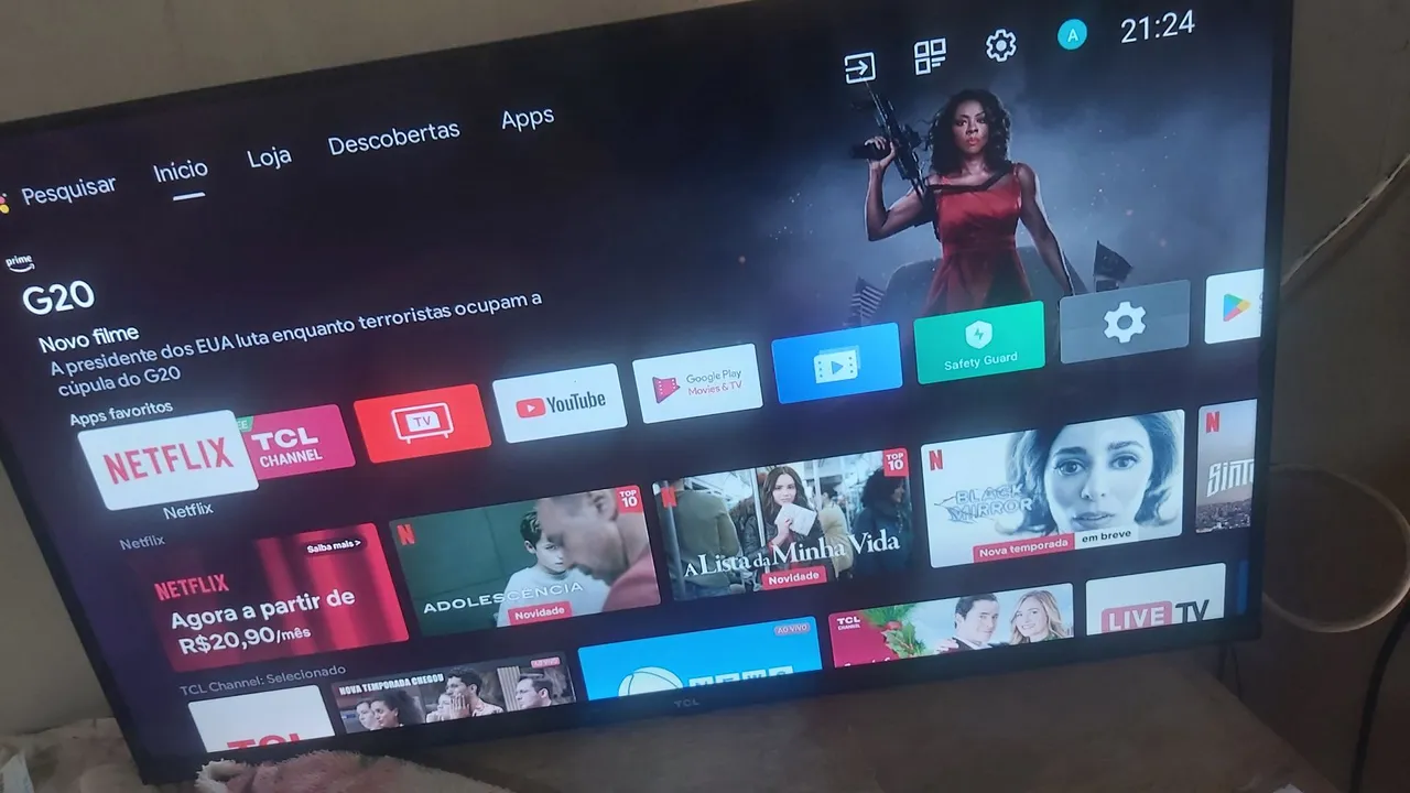 Smart TV TCL $ 850 *