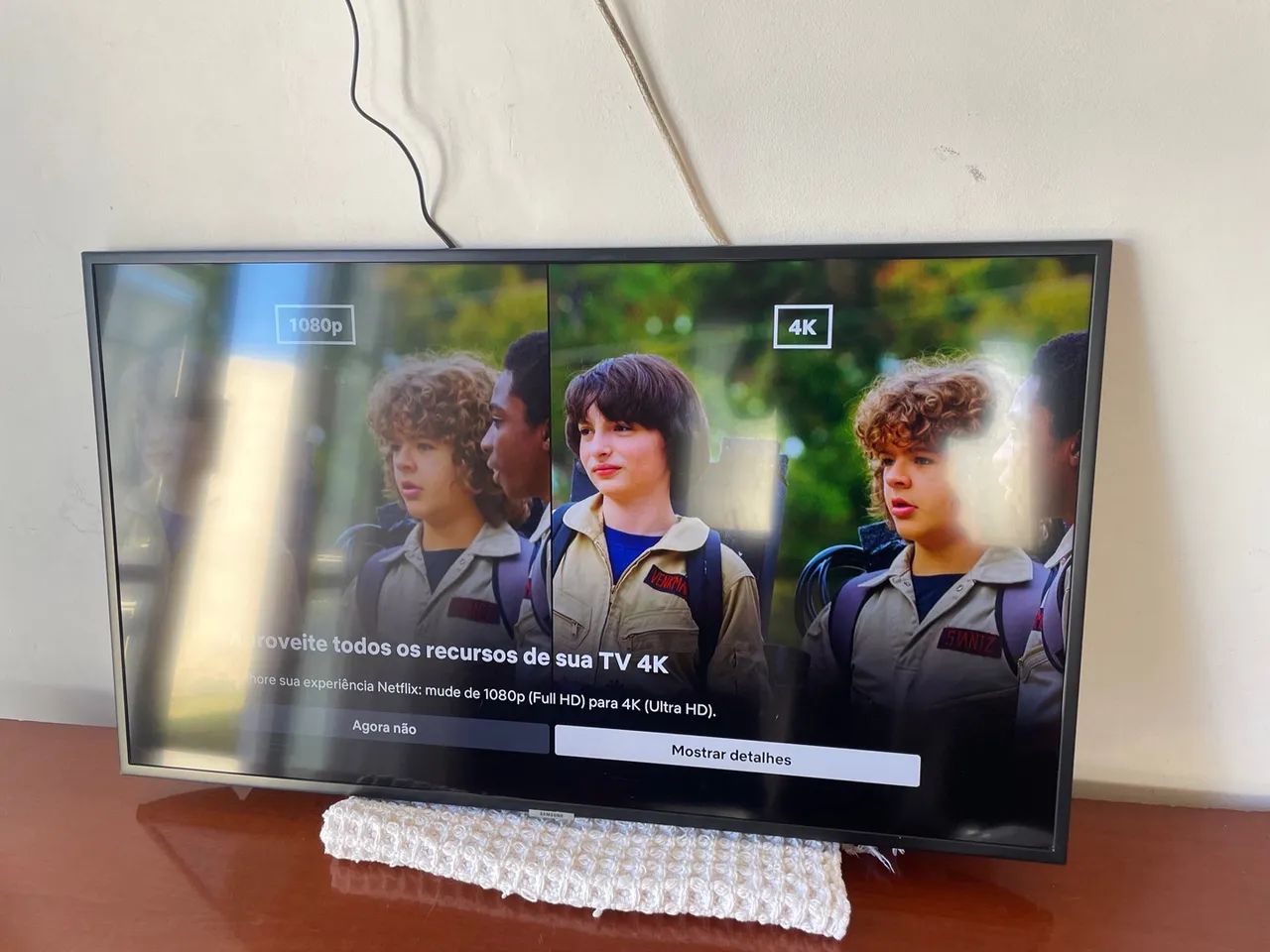 Pra ir embora: SmarTV 4K 40? Samsung 