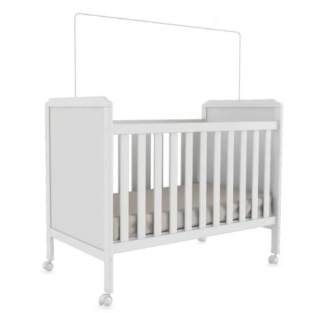 Berço Cama Americano Cloe Peroba, 100% MDF - Foto 5