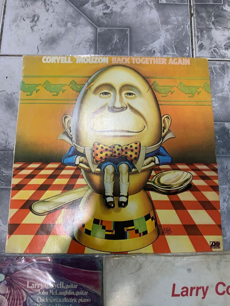 3 LPs vinil disco Larry Coryell jazz guitarra  - Foto 2