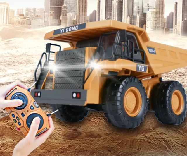 Caminhão de Obra de Controle Remoto 2.4ghz - Foto 3