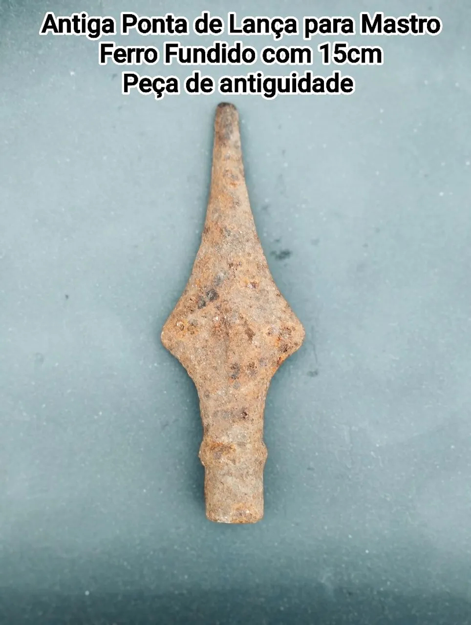 Antiga Ponta de Lança para Mastros