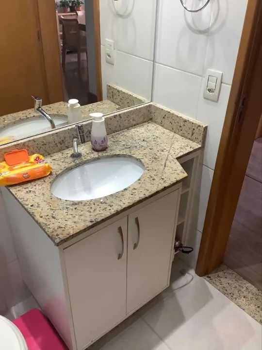 Cuba  + pedra de banheiro  