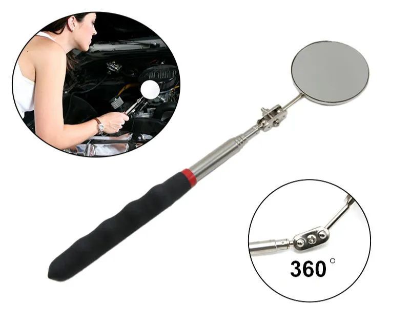 Espelho com refletor rotativo 