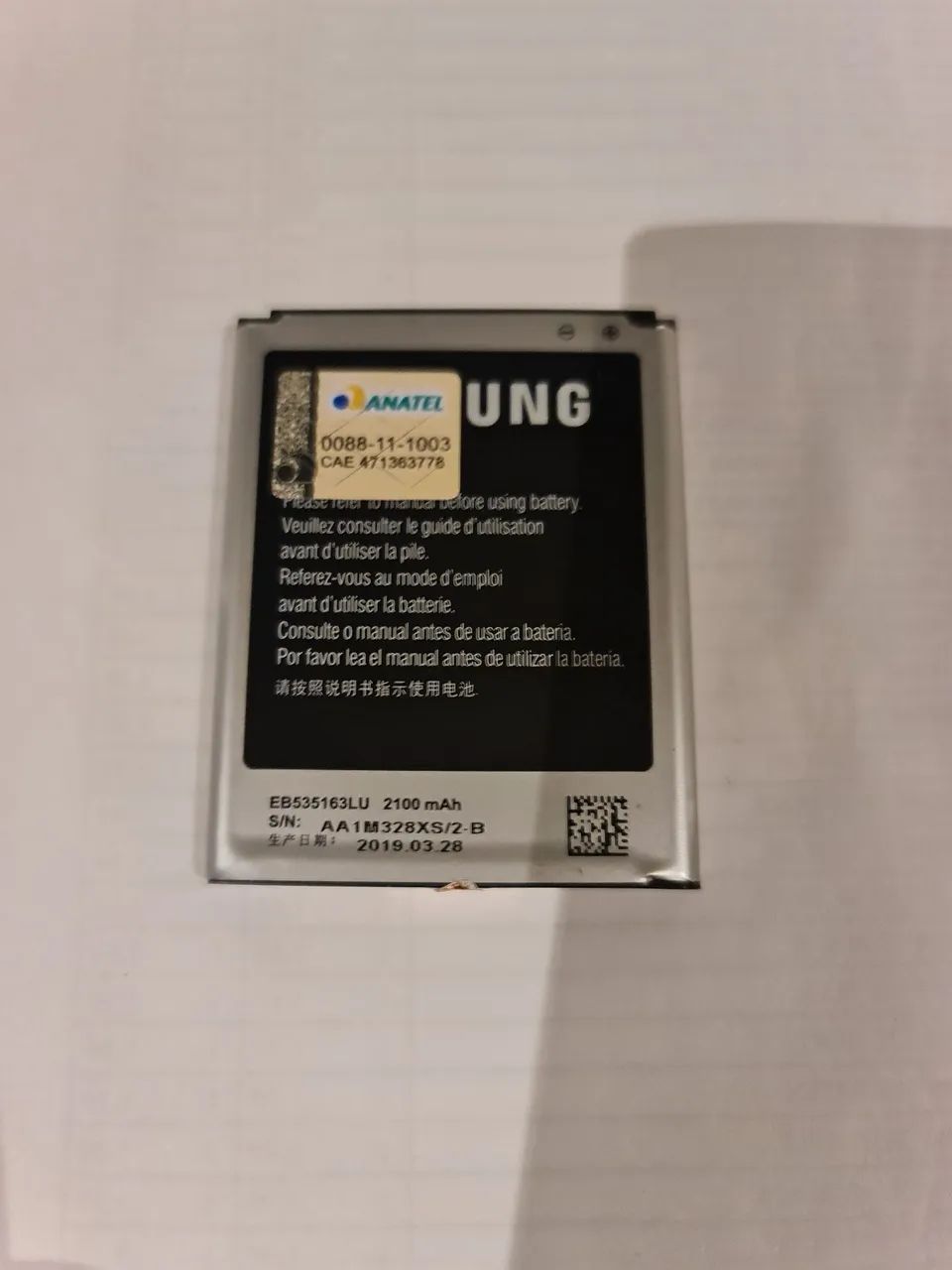 BATERIA SAMSUNG GRAND NEO 163 LU NOVA