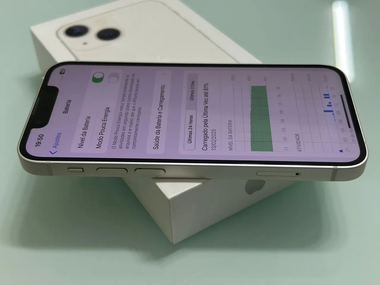 iPhone 13 Mini 512GB Branco Estelar. - Foto 3