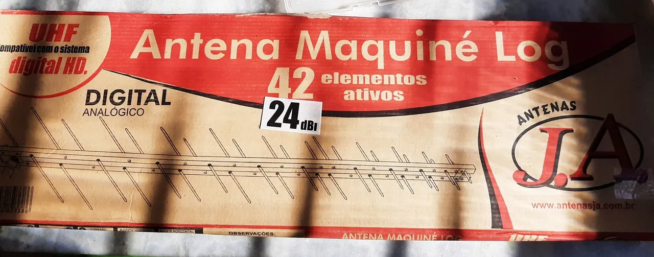 Antena Maquiné Log 42 Elementos