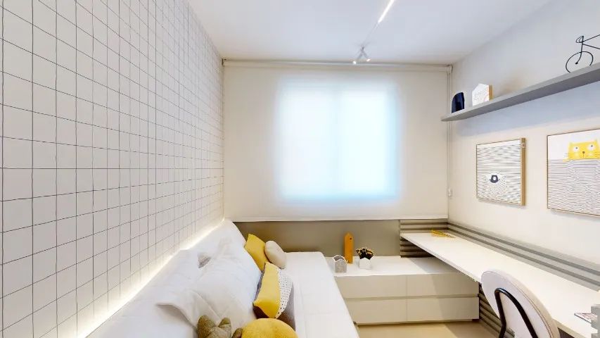 RY- Apto de 2 e 3 quarto com suíte e varanda ou Garden em Águas Claras - Sinal de 33.600 - Foto 4