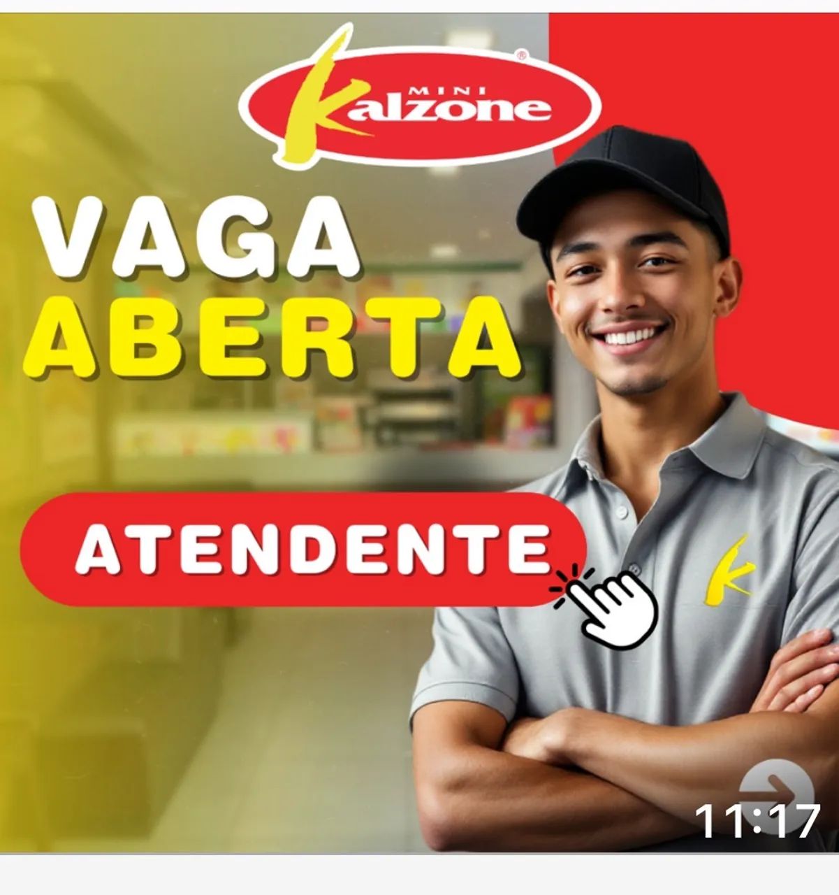 Atendente para Mini Kalzone  - Foto 4