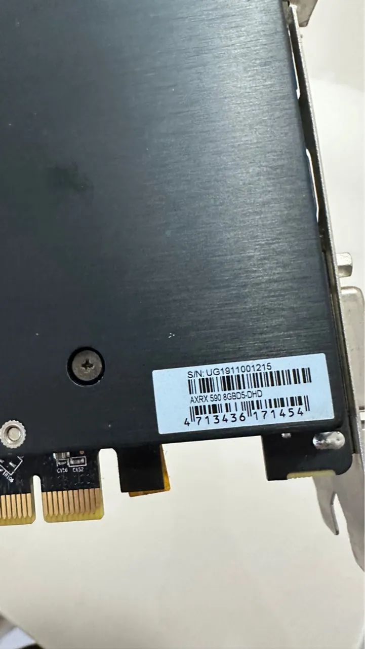 Placa de Vídeo PowerColor RX 590 SEMI NOVA - Foto 3