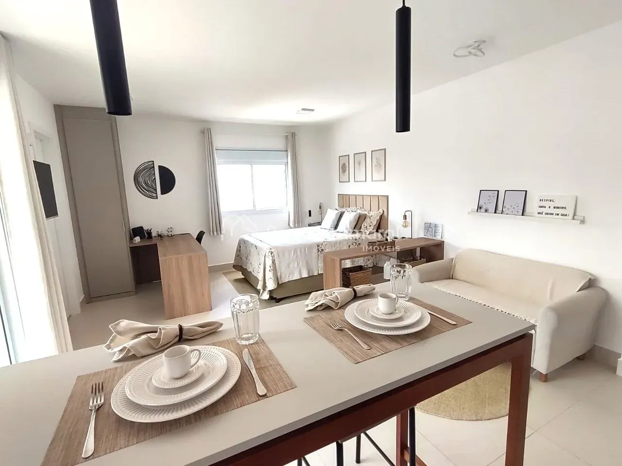 Apartamento Studio à venda Mobiliado Mandarim Patriani no bairro Guanabara, Campinas SP