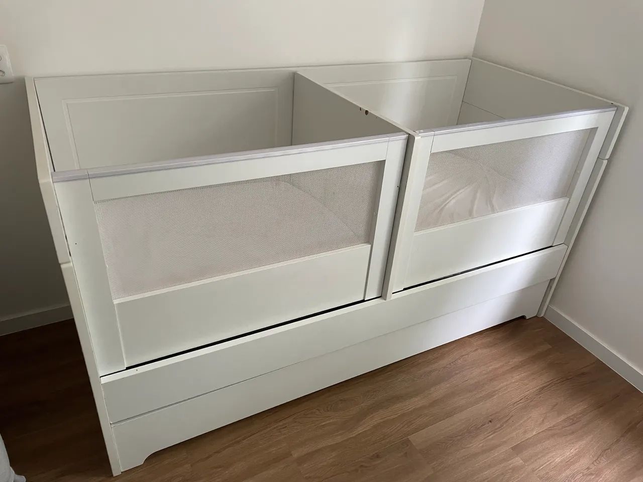 Berço Gêmeos (madeira maciça)