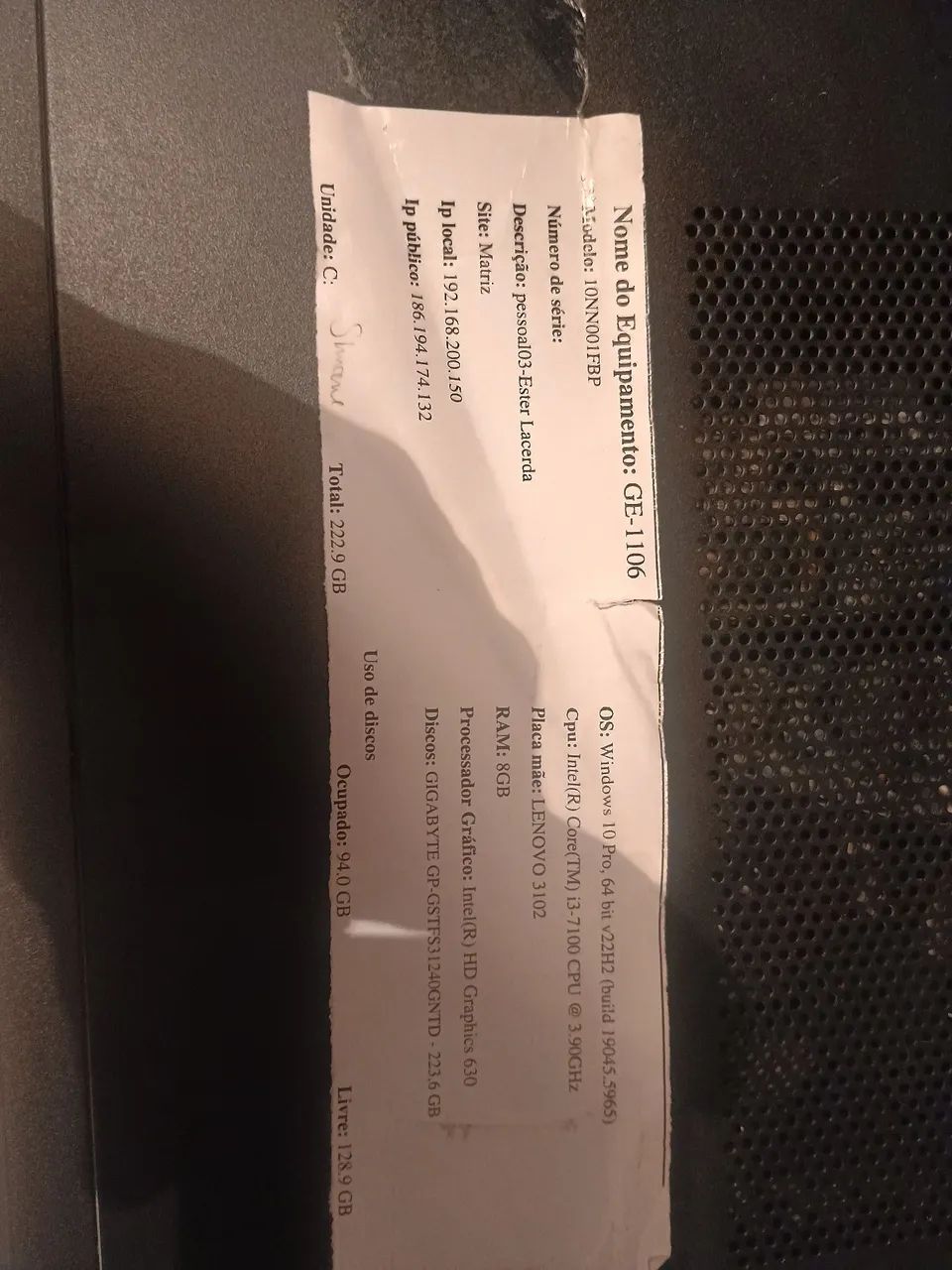 Vendo CPU seminovo  - Foto 3