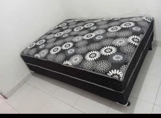 Cama box casal de molas ensacada 