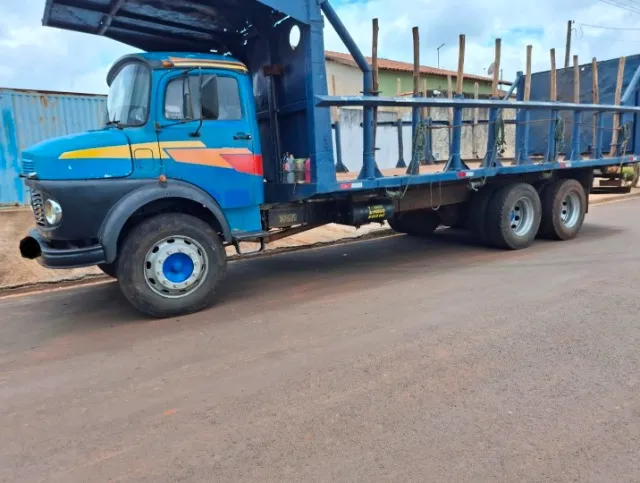 Vendo ou troco caminhão 1313 traçada e reduzida 1 só cardan, freio a ar