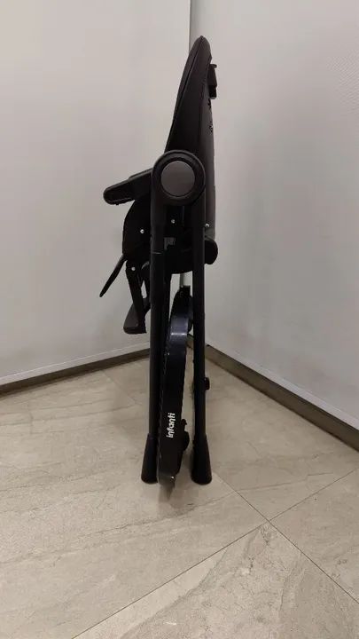 Cadeirinha de Alimentação Pepper Preta + Brinde (Aspirador Nasal Elétrico) - Foto 4