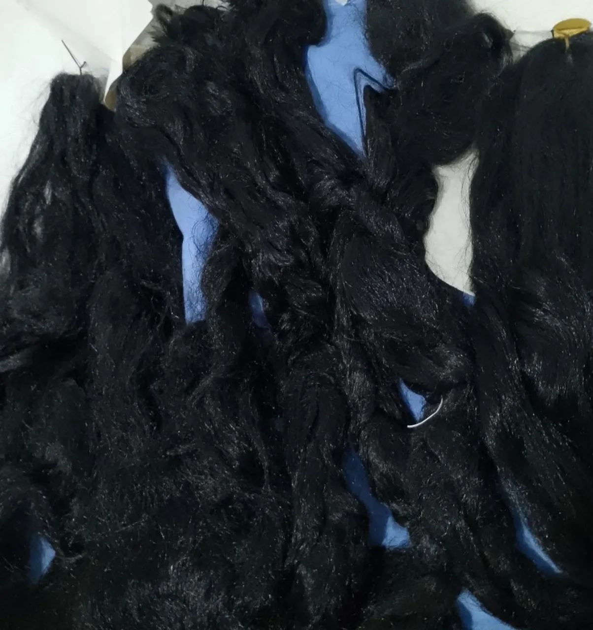 Jumbo para fazer tranças , mechas de cabelo sintético nina Softex, e acessórios