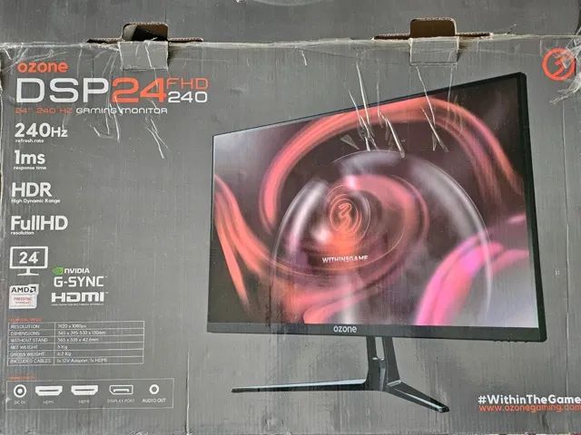 Monitor Gamer Ozone + Teclado Gamer - Foto 2