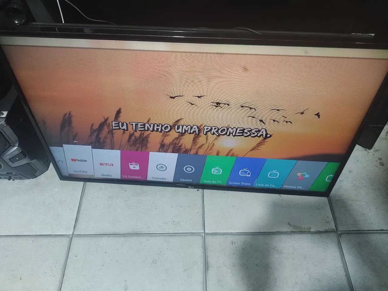 TV LG Smart LG 50 polegadas top de linha com wi-fi R$ 1300,00 - Foto 3