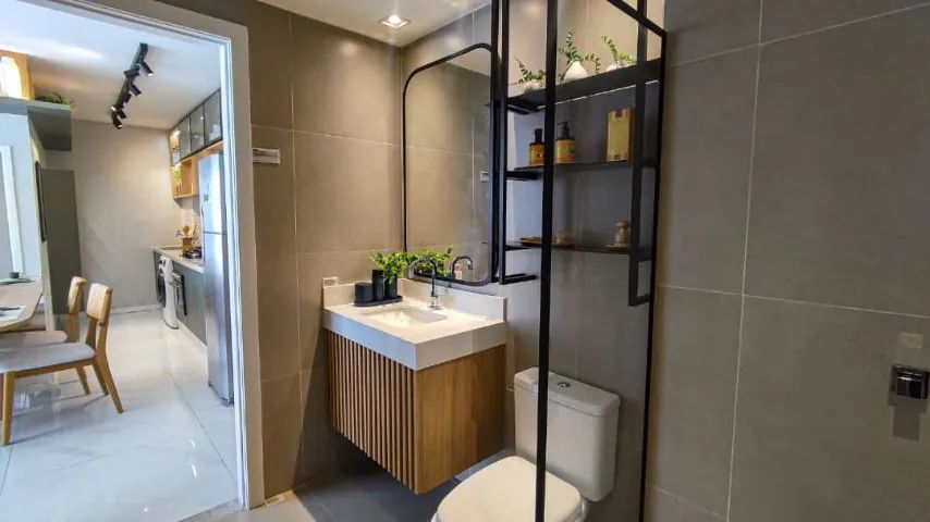 Joeasilva - Apto de 2 Quartos com lazer completo com apenas 2 mil de sinal - Foto 4